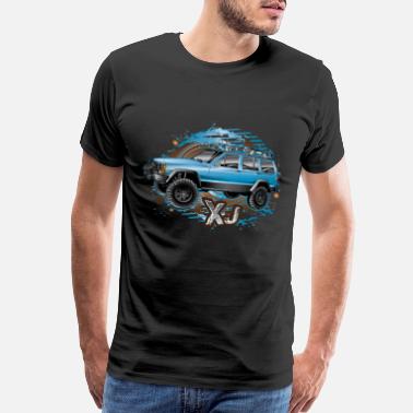 Jeep Cherokee Offroad Xj T-Shirts 